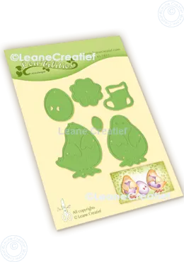 Lea’bilitie® Birthday-Baby-Easter chicks cut and embossing die