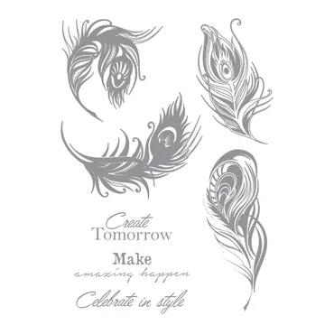 Spellbinders Celebrate Tomorrow Stamp Set