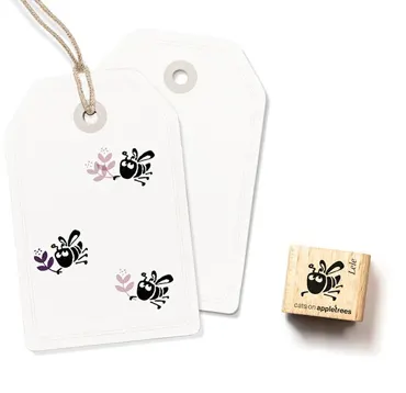 Cats on appletrees Ministempel Bienchen Lele