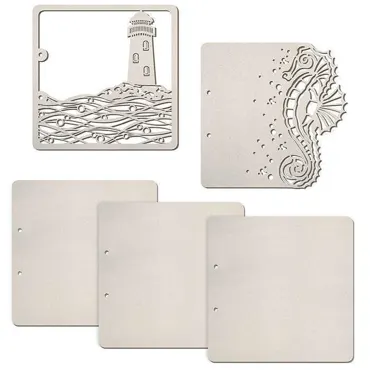 CIAO BELLA - SET 5 ALBUM PAGES LIGHTHOUSE