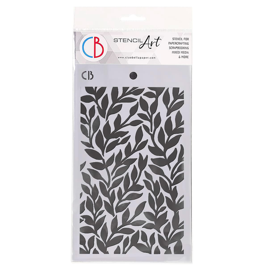 CIAO BELLA - TEXTURE STENCIL 5"X8" RAMAGE