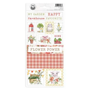 P13 - STICKER SHEET FARM SWEET FARM 02,10,5 X 23 CM