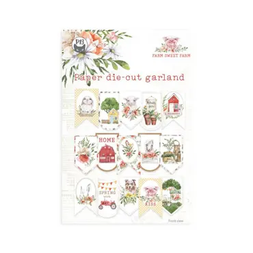 P13 - BANNER/ DIE CUT FARM SWEET FARM, 15PCS.