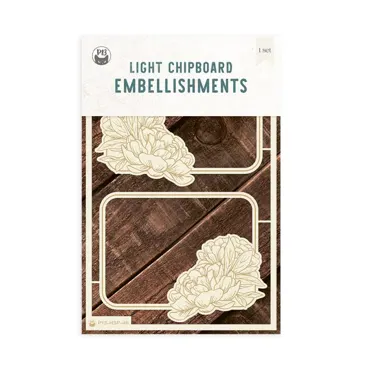 P13 - LIGHT CHIPBOARD EMBELLISHMENTS HELLO SPRING 03