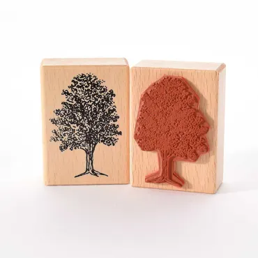 Motivstempel Titel: Schöner Laubbaum