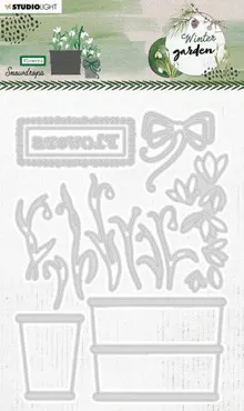 Studio Light Winter Garden Cutting Dies Snowdrops