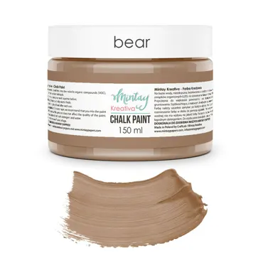 MINTAY KREATIVA - CHALK PAINT, 150 ML - BEAR