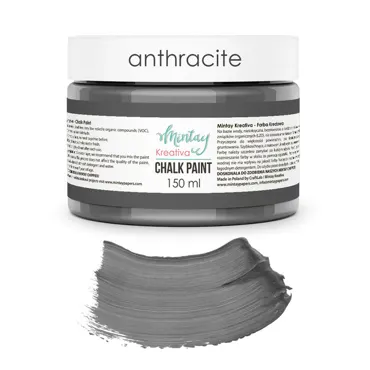MINTAY KREATIVA - CHALK PAINT, 150 ML - ANTHRACITE