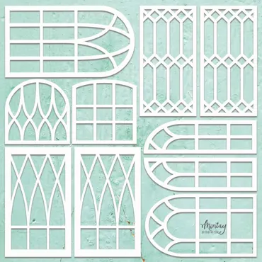 MINTAY CHIPPIES - DECOR - WINDOWS SET