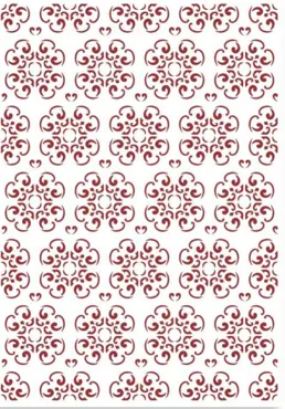 Stamperia Stencil A4 Casa Granada Wallpaper Tiles