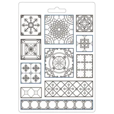 Stamperia Soft Mould A5 Casa Granada Tiles