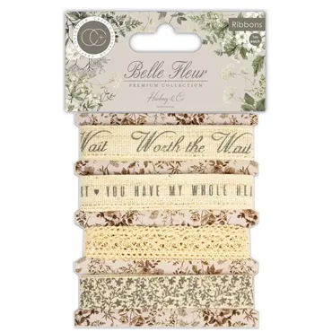 Craft Consortium Belle Fleur Lace Ribbons