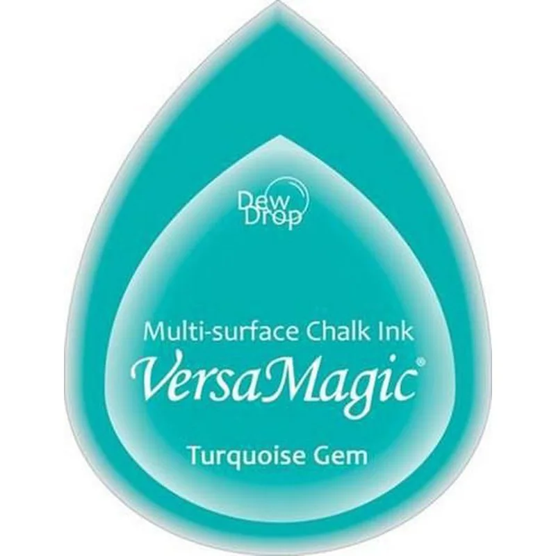 Tsukineko VersaMagic Dew Drops Turquoise Gem 