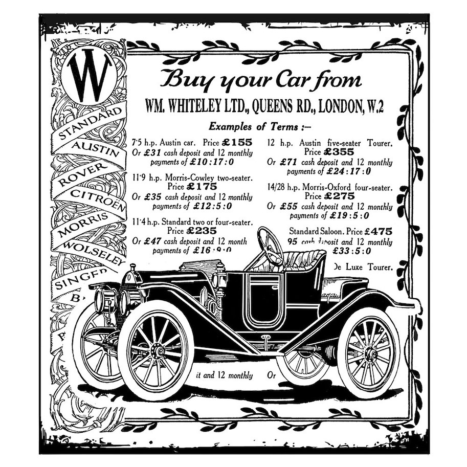 Crafty Individuals Vintage Vehicle Unmounted Rubber Stamps