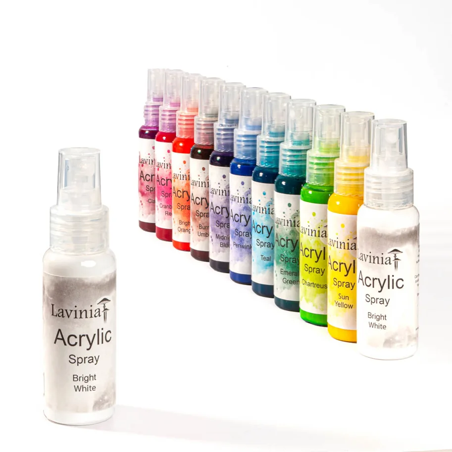 Lavinia Stamps-Acrylic Spray, Bright White