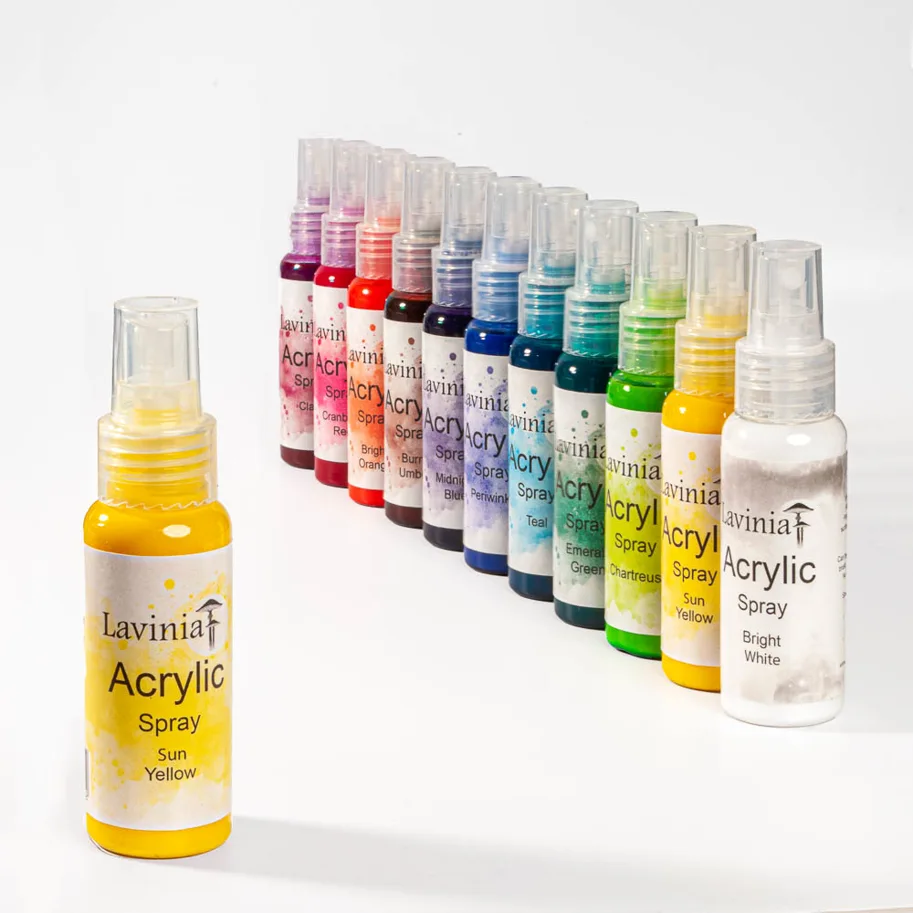 Lavinia Stamps-Acrylic Spray, Sun Yellow