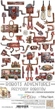 CRAFT O'CLOCK - ROBOTS ADVENTURES - EXTRAS SET