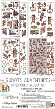 CRAFT O'CLOCK - ROBOTS ADVENTURES - SPECIAL EXTRAS SET