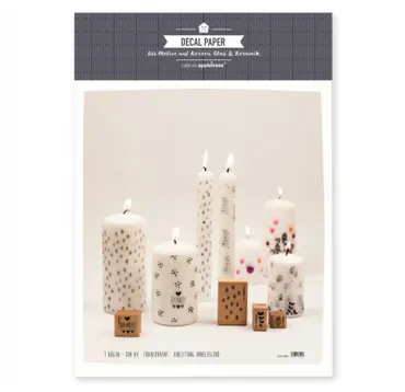 Cats on appletrees Decal Paper - 3 Bögen