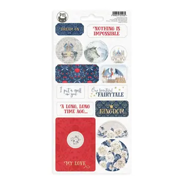 P13 - CHIPBOARD STICKER SHEET ONCE UPON A TIME 02
