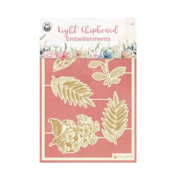 P13 - LIGHT CHIPBOARD EMBELLISHMENTS LADY'S DIARY 02