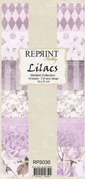 Reprint Lilacs Slimline Paper Pack