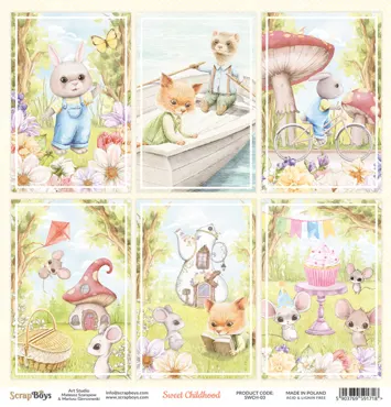 ScrapBoys Paper Sweet Childhood 03