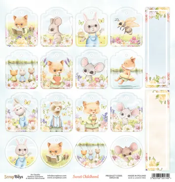 ScrapBoys Paper Sweet Childhood 06