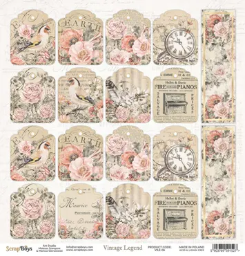 ScrapBoys Paper Vintage Legend 06