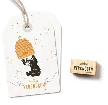 Cats on appletrees Stempel Süßes Vergnügen