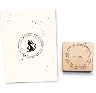 Cats on appletrees Stempel Konfettiringe