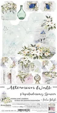 CRAFT O'CLOCK - AFTERNOON WALK - JUNK JOURNAL EXTRAS SET