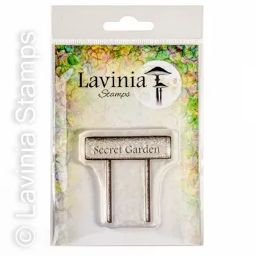 Lavinia Stamps Secret Garden Sign