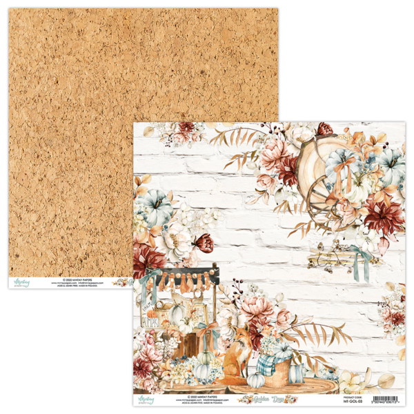 MINTAY PAPERS - 12 X 12 PAPER - GOLDEN DAYS 03