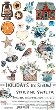 CRAFT O'CLOCK - HOLIDAYS IN SNOW - EXTRAS SET