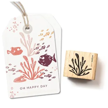 Cats on appletrees Stempel Koralle 1 – groß