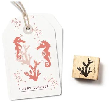 Cats on appletrees Stempel Koralle 2 – mittel