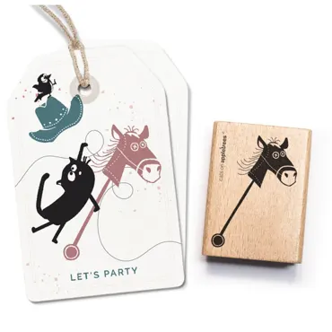 Cats on appletrees Stempel Steckenpferdchen