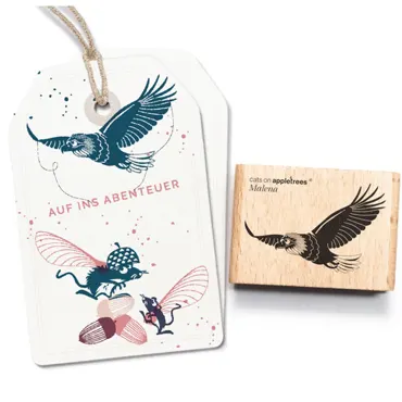 Cats on appletrees Stempel Adler Malena