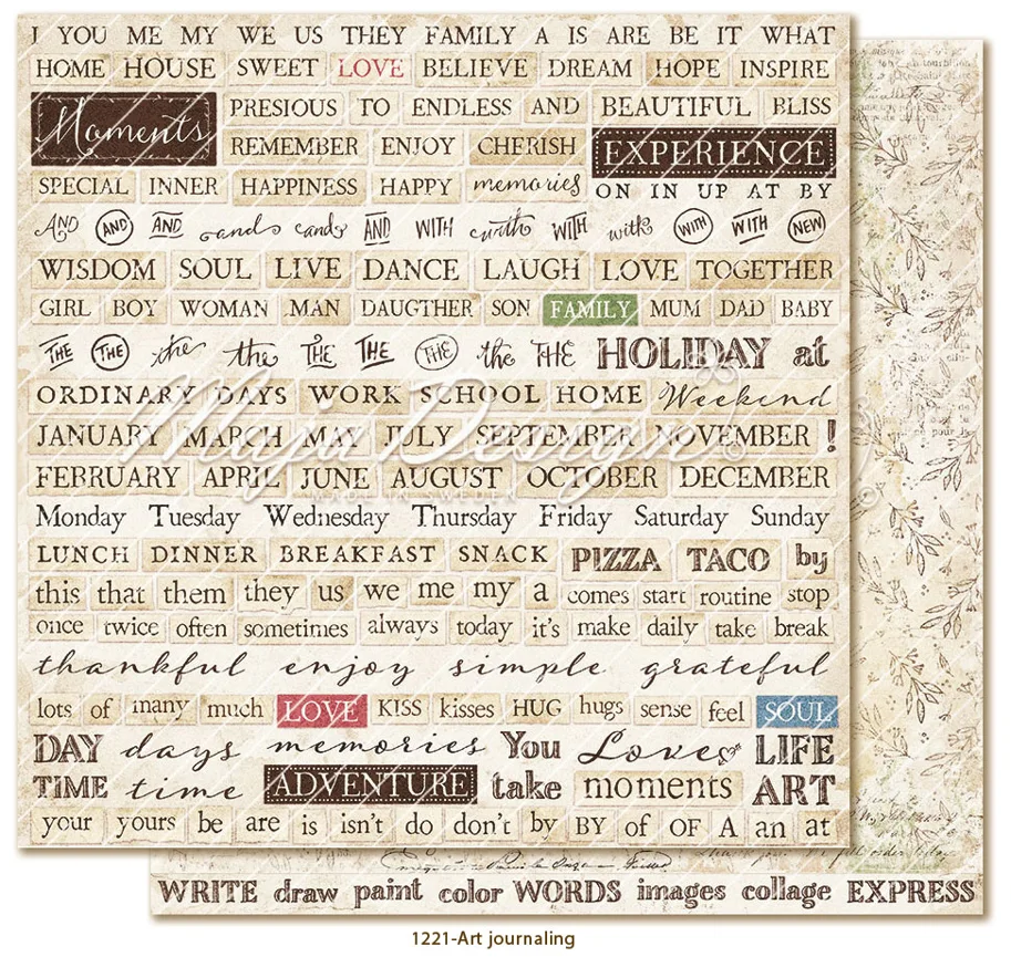 Maja Design - Everyday Life - Art journaling