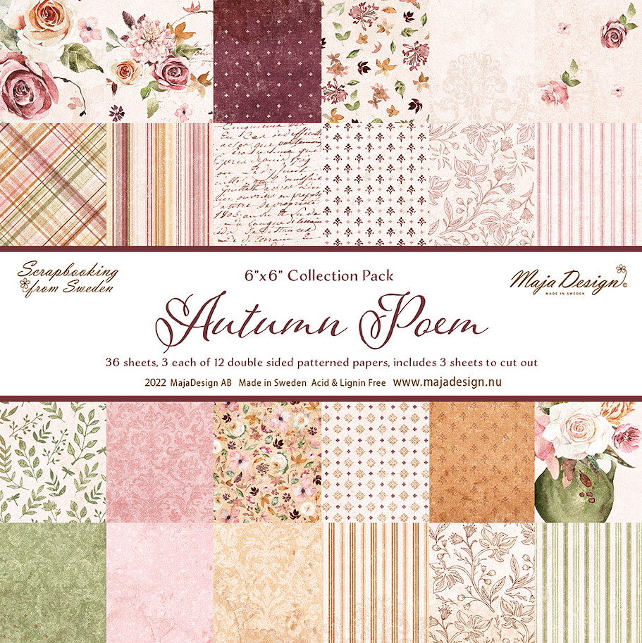 Maja Design - Autumn Poem - 6x6" Collection Pack