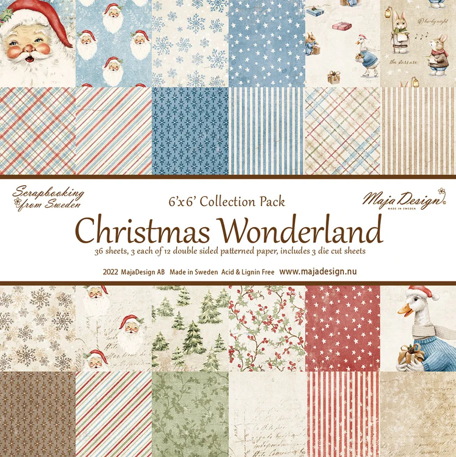 Maja Design - Christmas Wonderland - 6x6" Collection Pack