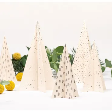 Cats on appletrees Baum Aufsteller 3er Set aus Finnpappe 1