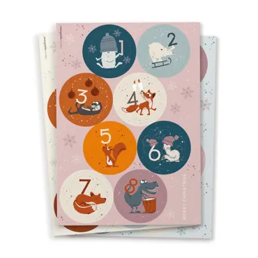 Cats on appletrees Adventskalendersticker