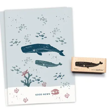 Cats on appletrees Stempel Pottwal Nielson