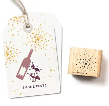 Cats on appletrees Stempel Sternenfeuer, Wunderkerze