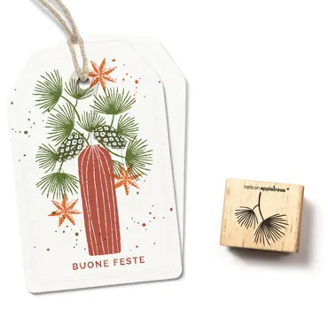 Cats on appletrees Stempel Pinienzweig 2