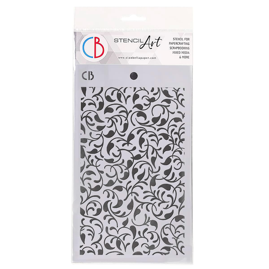 CIAO BELLA - TEXTURE STENCIL 5"X8" EPHESUS