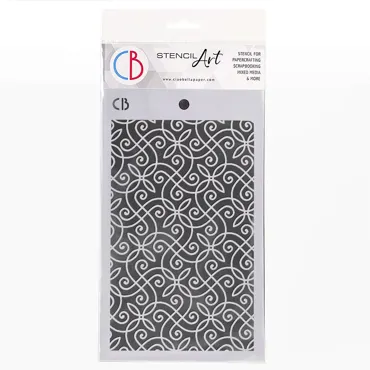 CIAO BELLA - TEXTURE STENCIL 5"X8" HARMONY