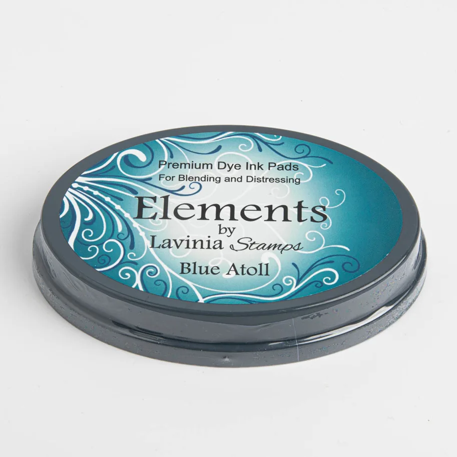 Lavinia Stamps-Elements Premium Dye Ink – Blue Atoll
